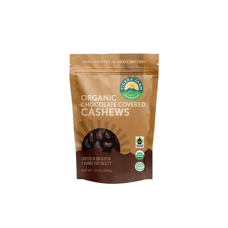Organic &lt;br&gt; Dark Chocolate Covered Cashews