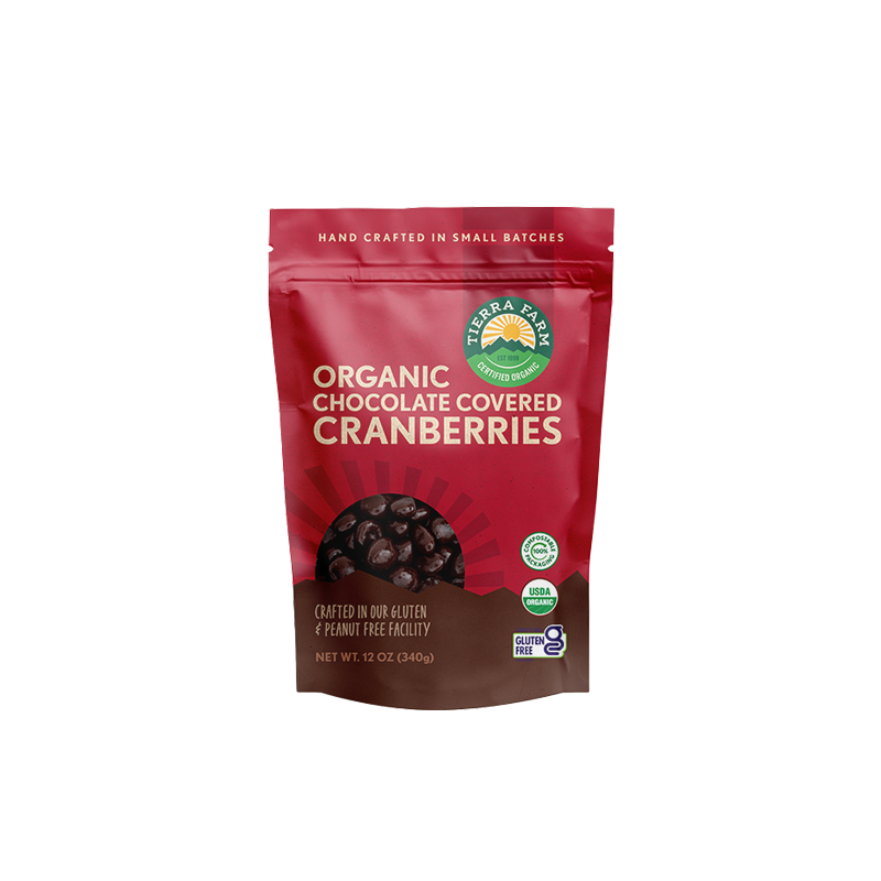 Organic &lt;br&gt; Dark Chocolate Covered Cranberries