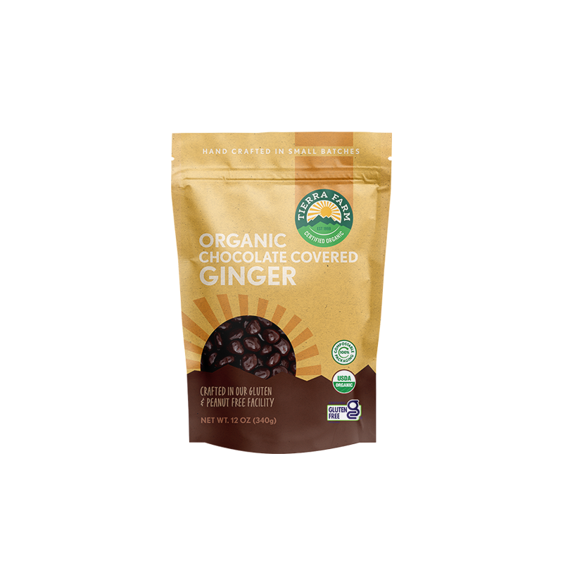 Organic &lt;br&gt; Dark Chocolate Covered Ginger
