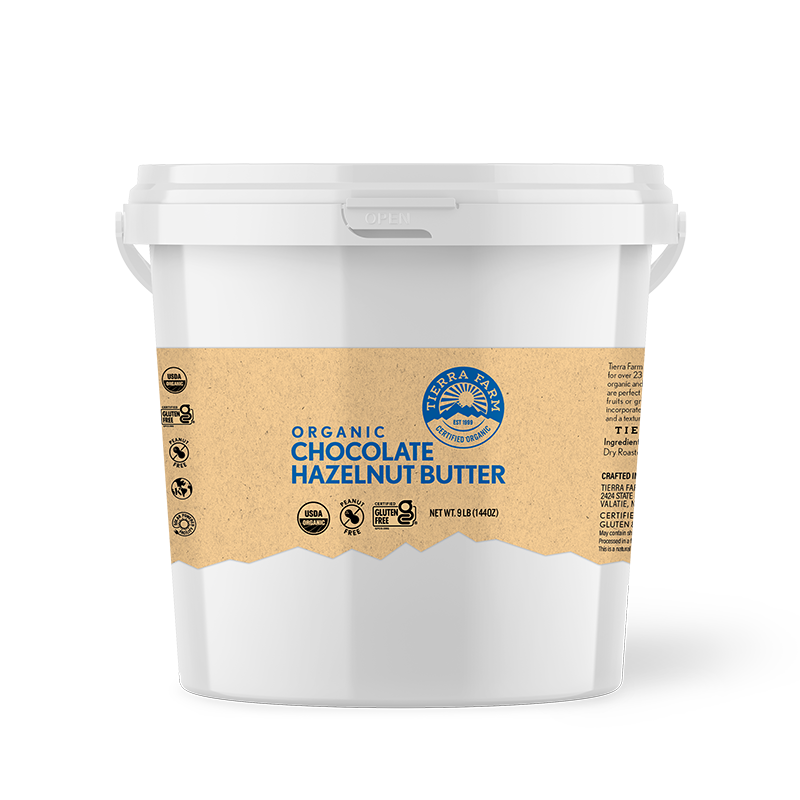 Organic <br> Chocolate Hazelnut Butter