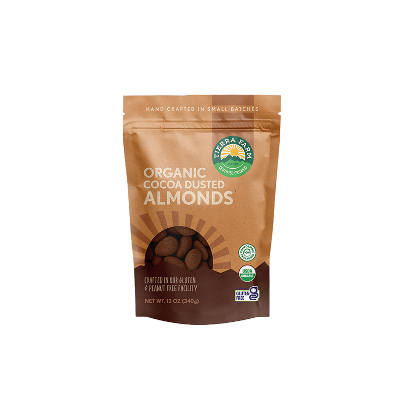 Organic &lt;br&gt; Cocoa Dusted Almonds