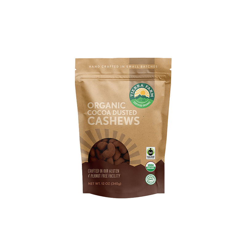 Organic &lt;br&gt; Cocoa Dusted Cashews