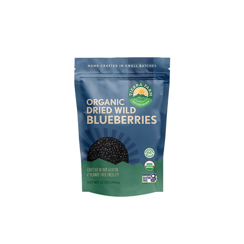 Organic &lt;br&gt; Dried Wild Blueberries