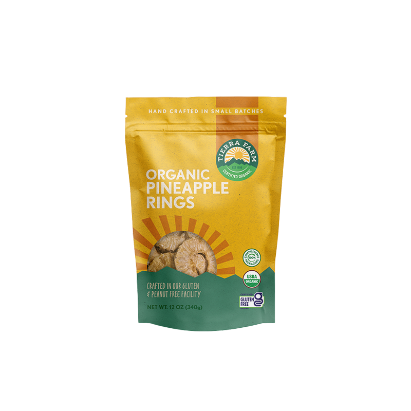 Organic &lt;br&gt; Dried Pineapple Rings