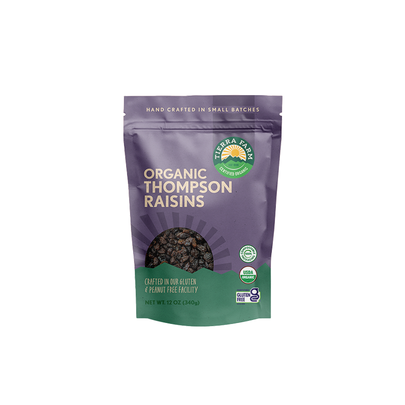 Organic Thompson Raisins - Tierra Farm