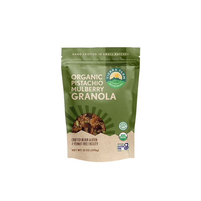 Organic &lt;br&gt; Pistachio Mulberry Granola