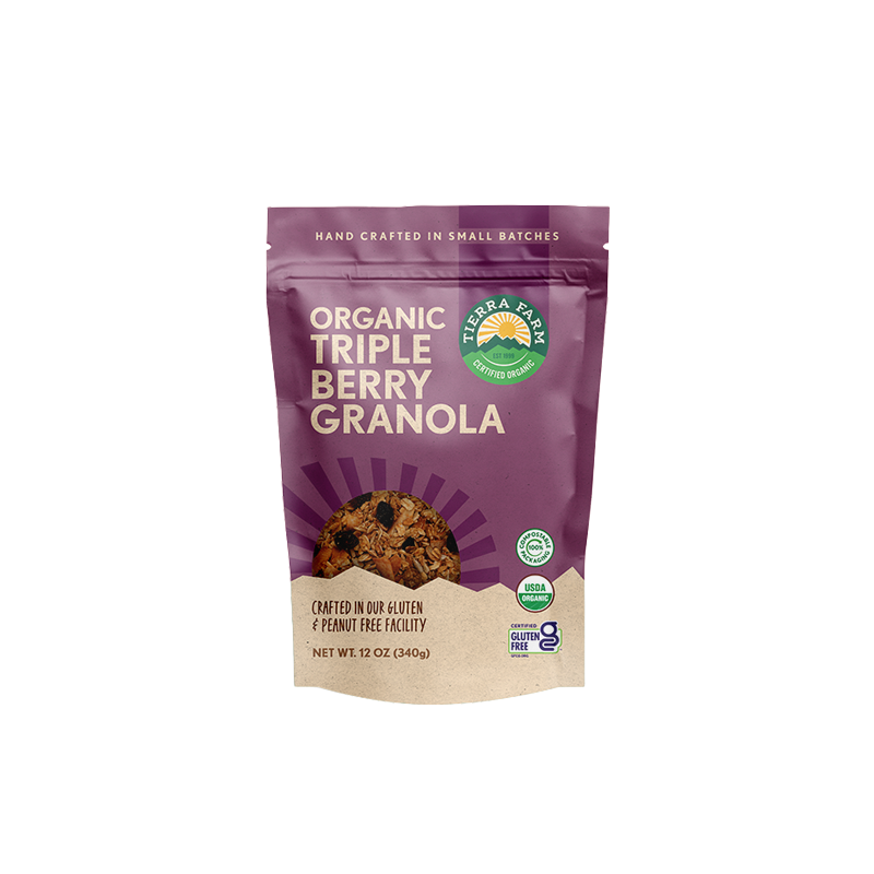 Organic &lt;br&gt; Triple Berry Granola