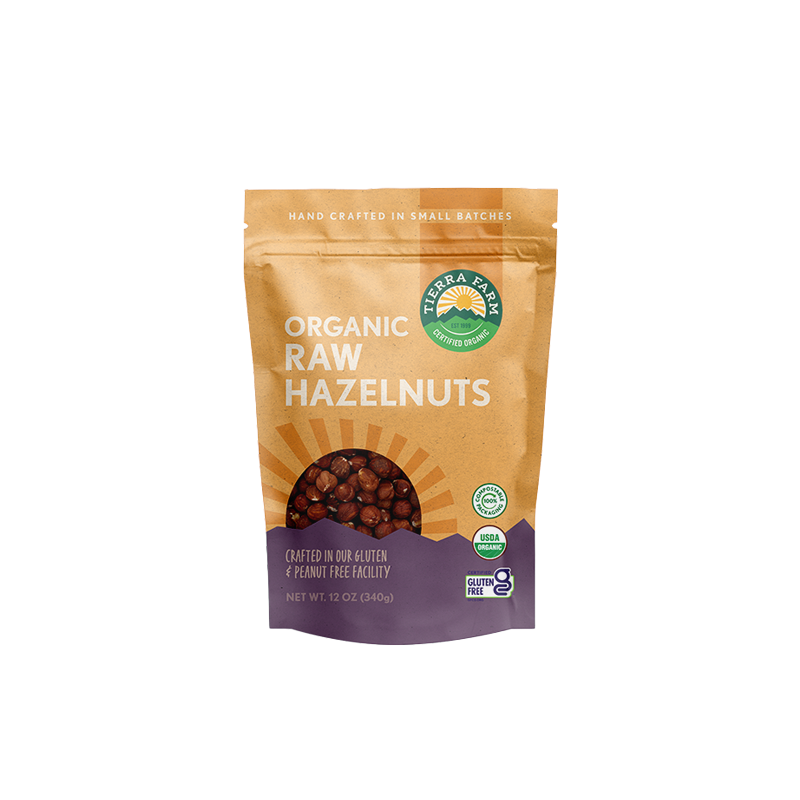 Organic &lt;br&gt; Raw Hazelnuts