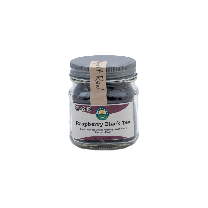 Organic Raspberry Black Tea - Tierra Farm