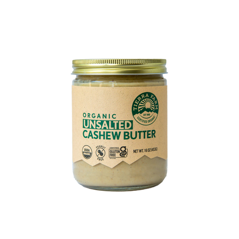 Organic &lt;br&gt; Unsalted Cashew Butter