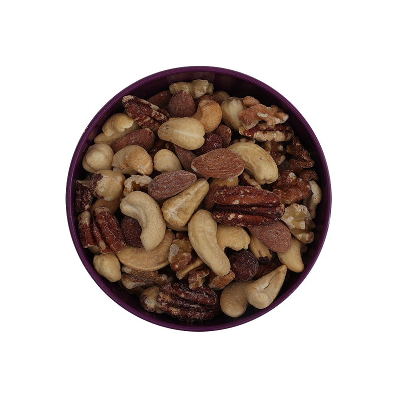 Gift Tin &lt;br&gt; Organic &lt;br&gt; Salted Mixed Nuts