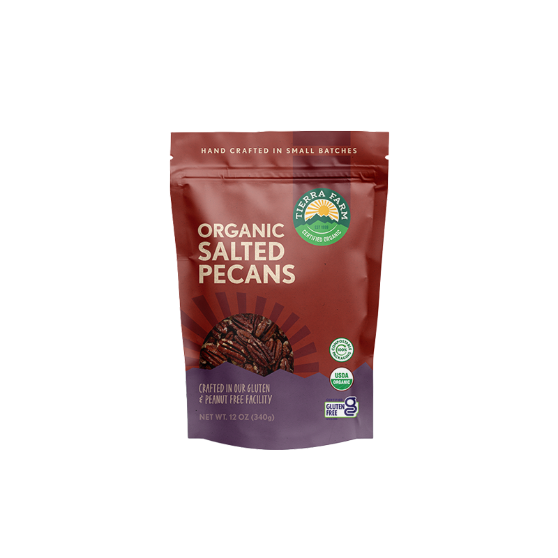Organic &lt;br&gt; Roasted Salted Pecans