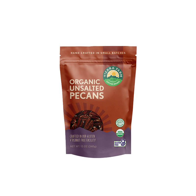 Organic &lt;br&gt; Roasted Unsalted Pecans