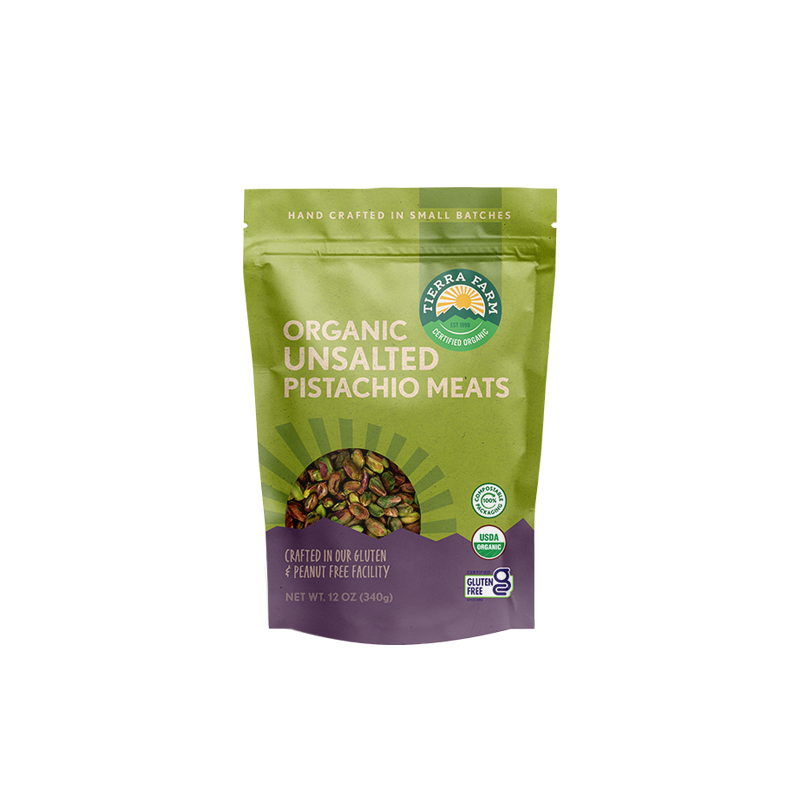 Organic &lt;br&gt; Roasted Unsalted Pistachio Meats