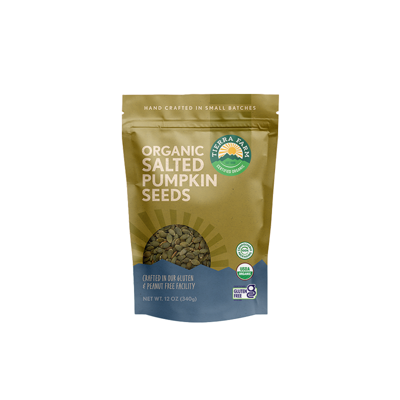 Organic &lt;br&gt; Roasted Salted Pumpkin Seeds