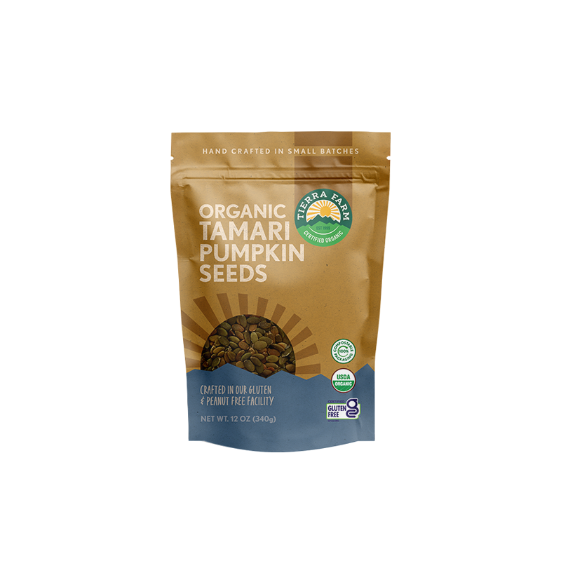 Organic &lt;br&gt; Roasted Tamari Pumpkin Seeds