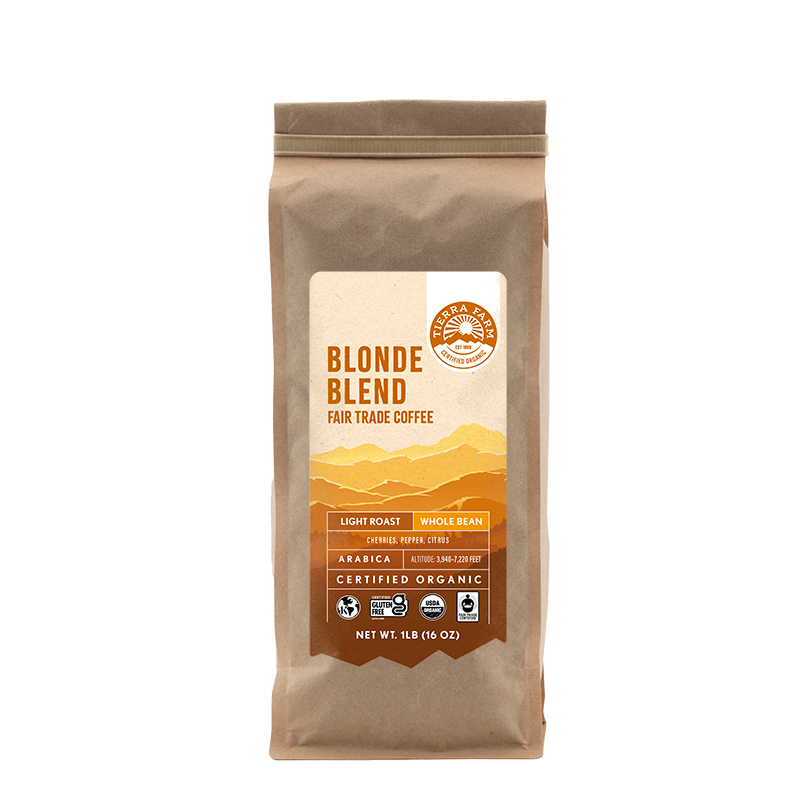 Organic &lt;br&gt; Blonde Blend &lt;br&gt; Coffee