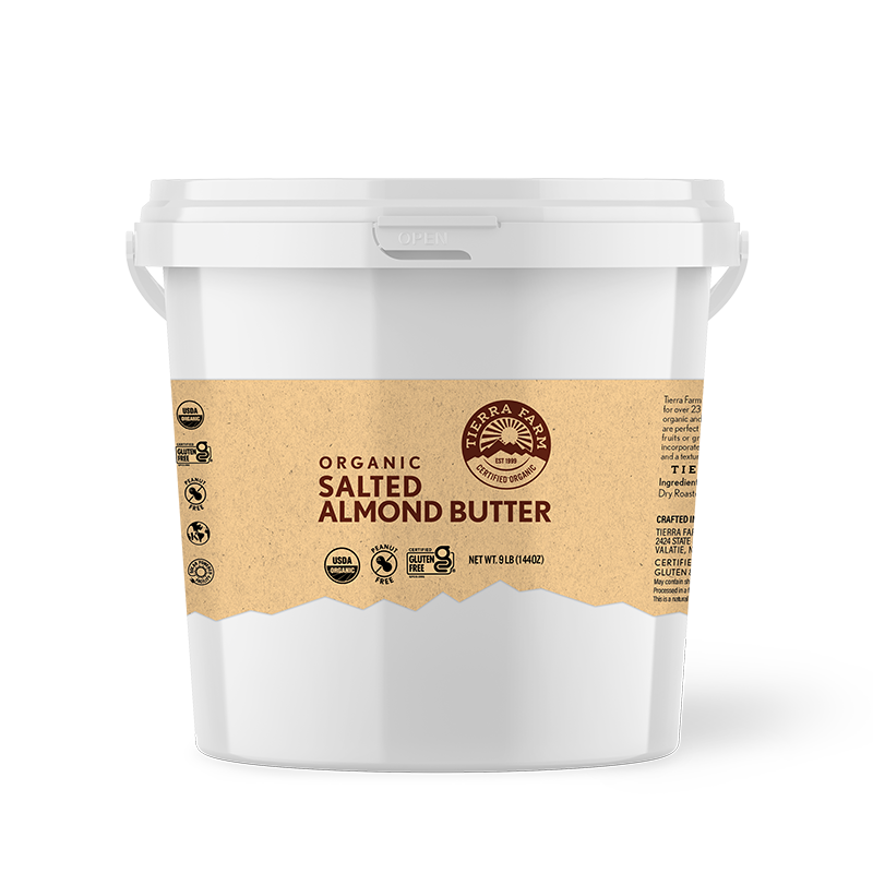Organic &lt;br&gt; Salted Almond Butter
