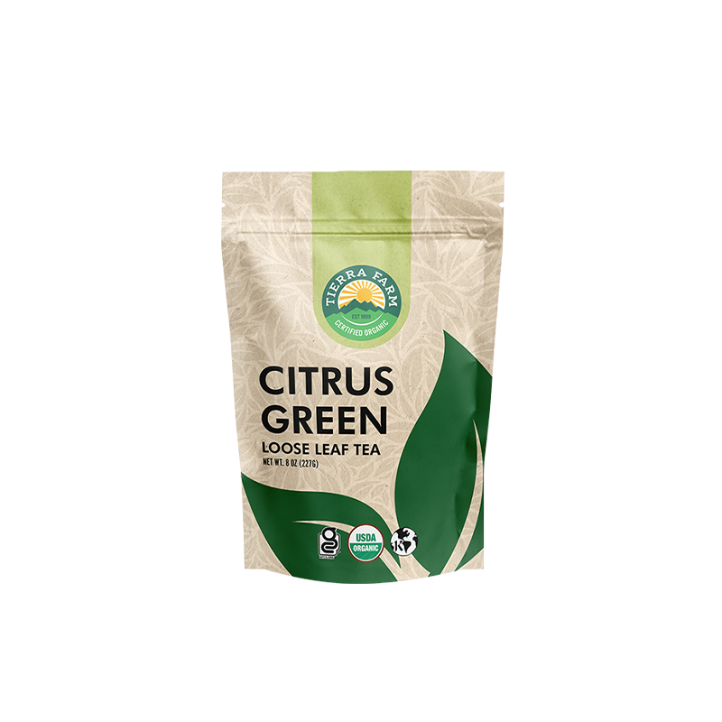 Organic <br> Citrus Green Tea