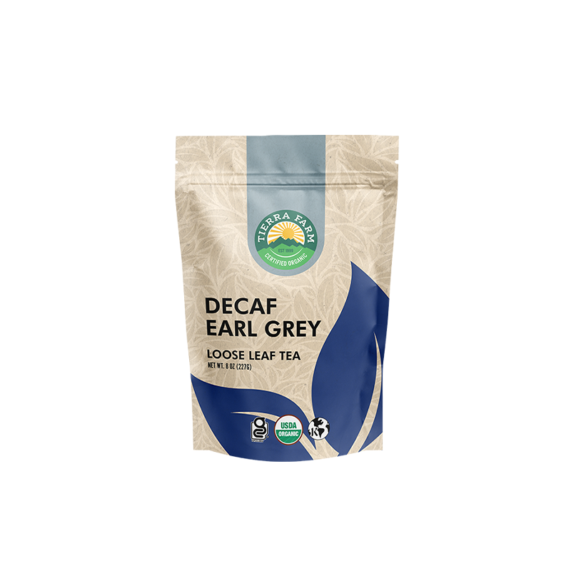 Organic <br> Decaf Earl Grey Tea