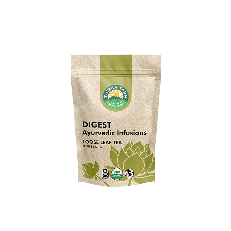 Organic <br> Digest Tea <br> Ayurvedic Infusion