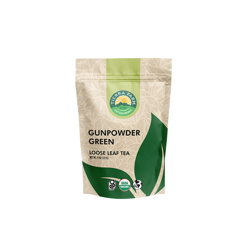 Organic <br> Gunpowder Green Tea