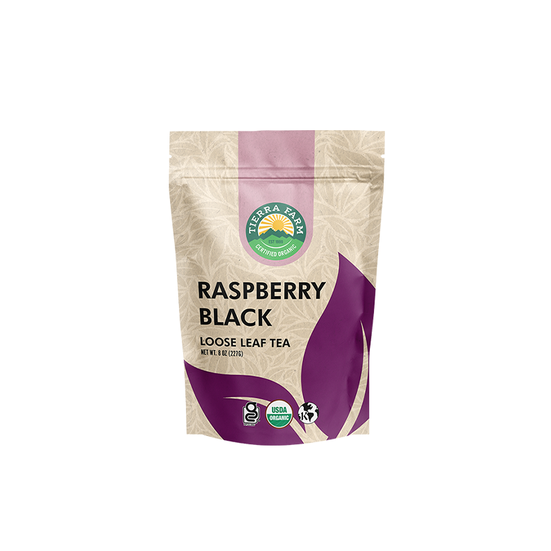 Organic <br> Raspberry Black Tea