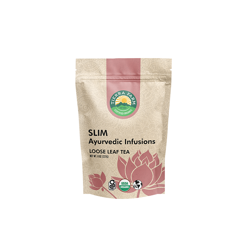 Organic <br> Slim Tea <br> Ayurvedic Infusion