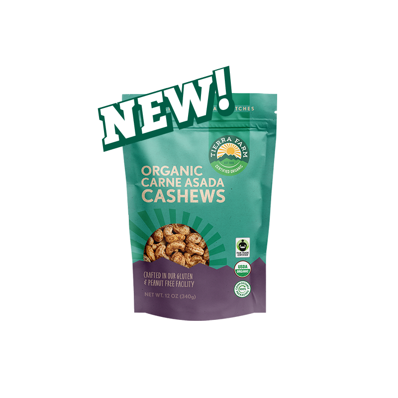 Organic <br> Roasted Carne Asada Cashews
