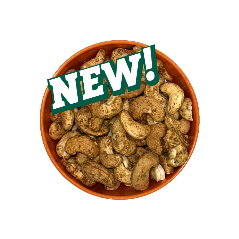 Organic <br> Roasted Pizza Cashews