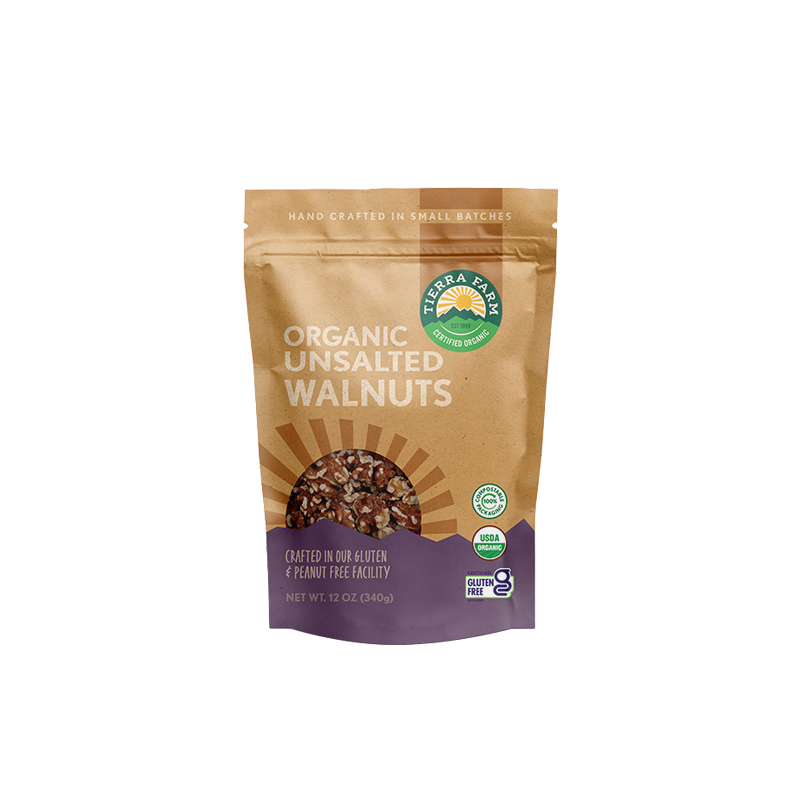 Organic &lt;br&gt; Roasted Unsalted Walnuts