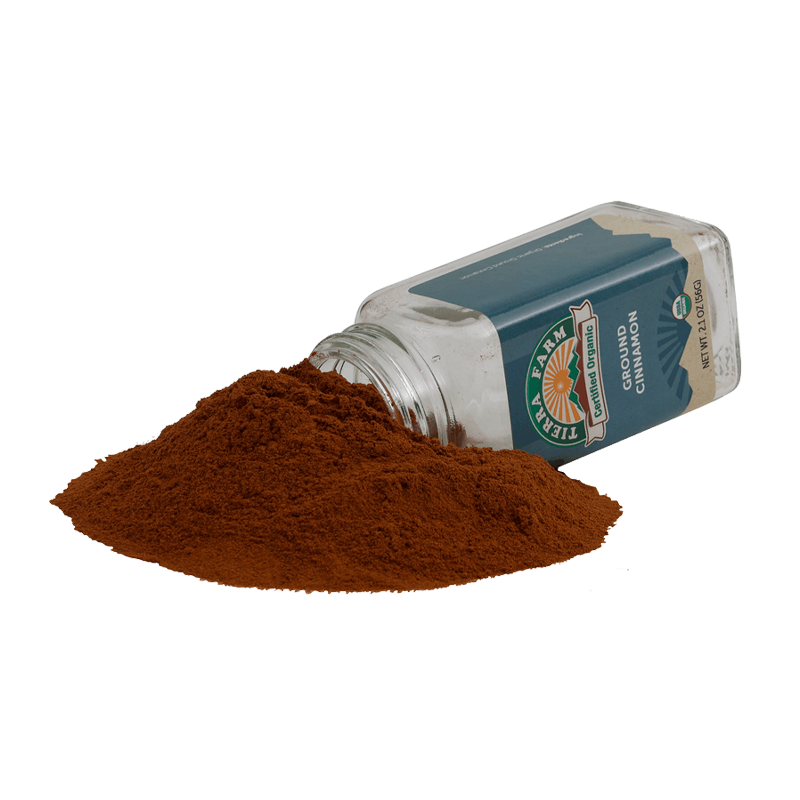 ORGANIC GROUND CINNAMON NUTRITION FACTS visual data 2