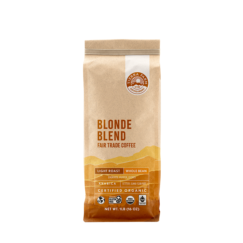 Organic &lt;br&gt; Blonde Blend &lt;br&gt; Coffee