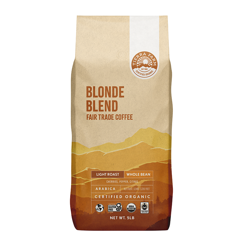 Organic &lt;br&gt; Blonde Blend &lt;br&gt; Coffee