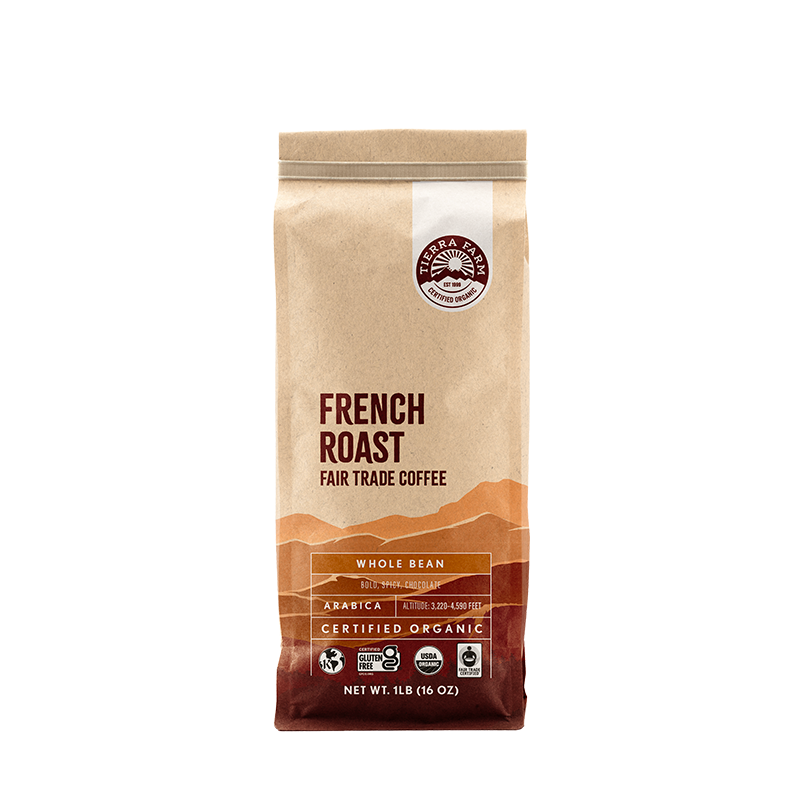 Organic <br> French Roast <br> Coffee
