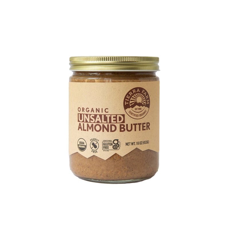 Organic &lt;br&gt; Unsalted Almond Butter