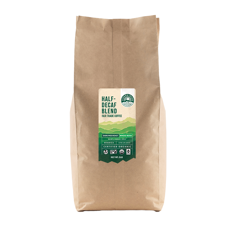 Organic &lt;br&gt; Half-Decaf Blend &lt;br&gt; Coffee